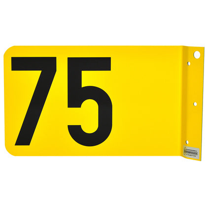 Flygnummerskylt F23 Nr 75 (Rexel)