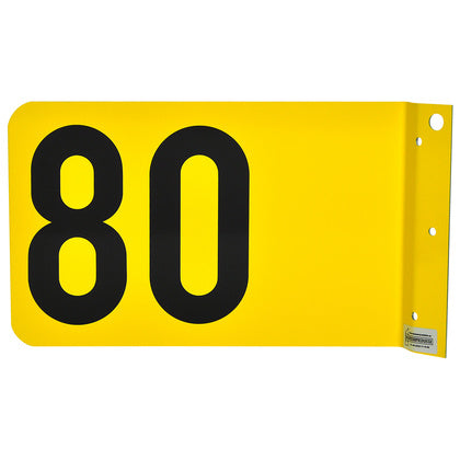 Flygnummerskylt F23 Nr 80 (Rexel)