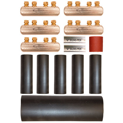 SKRUVFÖRBINDN.KIT 120-240MM² (Rexel)