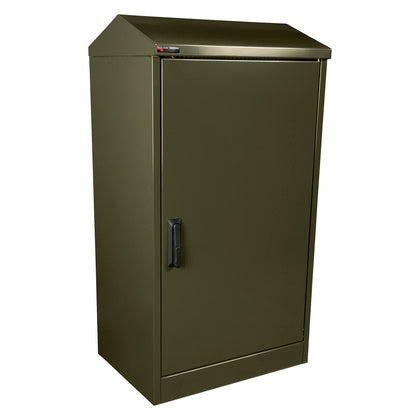 Markskåp 22 HE 19" isol grön (Rexel)