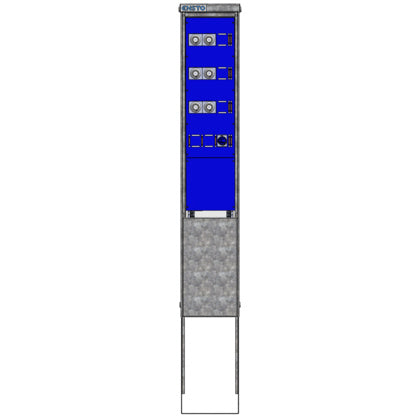 MARKSKÅP 50A UTG 2XDII (Rexel)