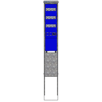 MARKSKÅP 50A  UTG 3XDII (Rexel)