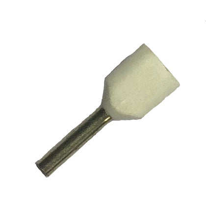 Twinändhylsa isol 0,5mm² L8 (Rexel)