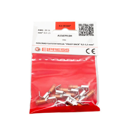 FLATSTIFTSH HANE 0,5-1,5mm² (Rexel)