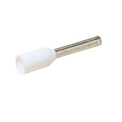 Ändhylsa Vit 0,75mm² 12mm (Rexel)