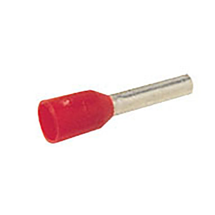 Ändhylsa Röd 1,5mm² 8mm (Rexel)