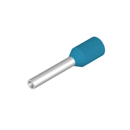 Ändhyls 0,25 6mm l-blå Pås/500 (Rexel)