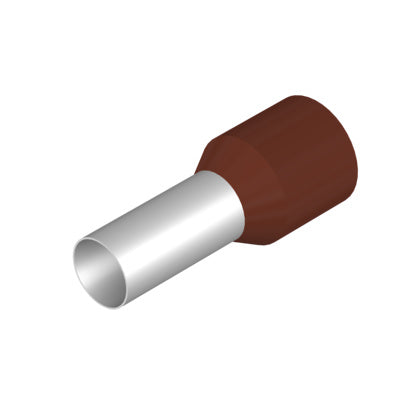 Ändhylsa 25 16mm brun Påse/50 (Rexel)