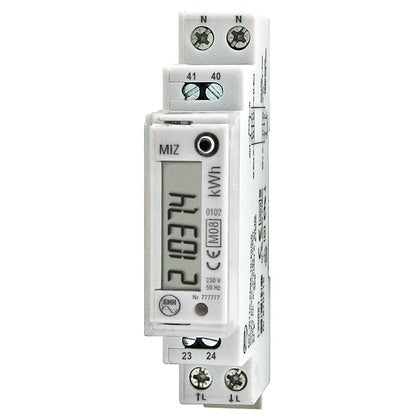ENERGIMÄTARE 1F 230V 32A MIZ-W1TG-K00-10-E50/K (Rexel)