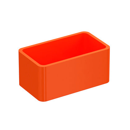Ändskydd 28E plast orange (Rexel)