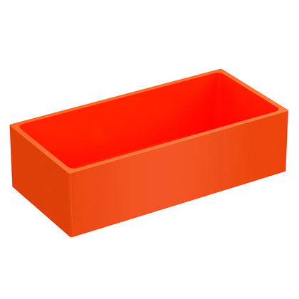 Ändskydd 28F plast orange (Rexel)