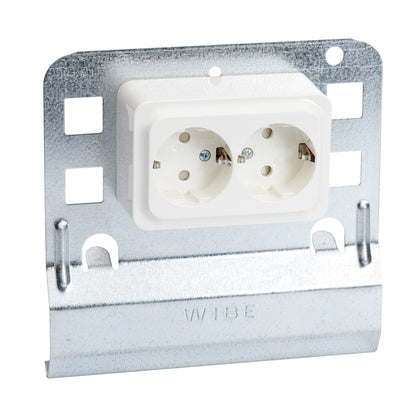 Uttag 2-V OK + plåt 35S Fzs (Rexel)