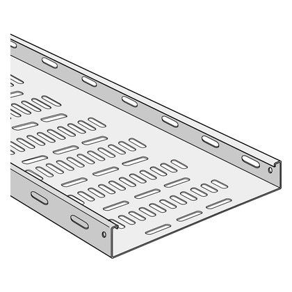 Perf ränna W3-600 2m Fzs vit (Rexel)