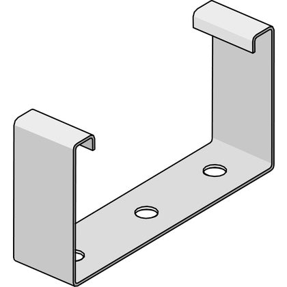 Armaturhåll W25/40-500 Fzs vit (Rexel)