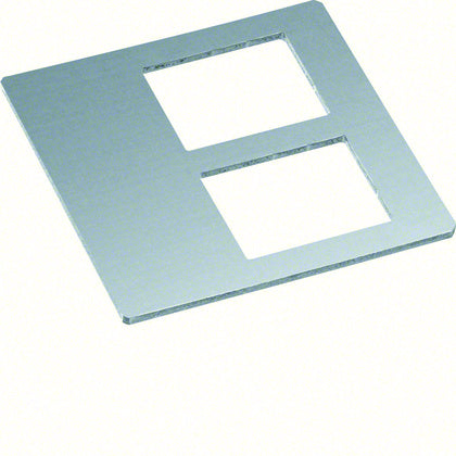 Bricka 2xRJ45 19,3 x 14,8mm (Rexel)