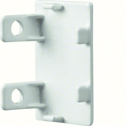Ändstycke LFS30045 stål Vit (Rexel)