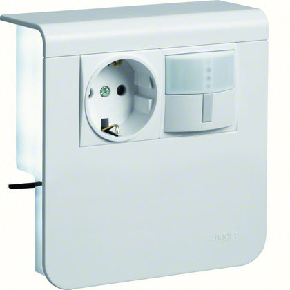 Uttag SL20080 STD + PIR Vit (Rexel)