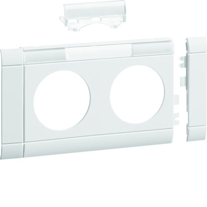 Frontram 2-f  80mm märkf Vit (Rexel)