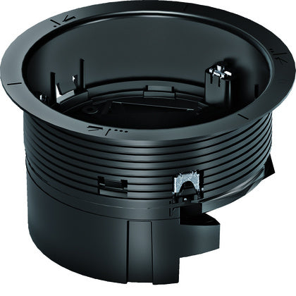Montageram golvbox 120mm Svart (Rexel)