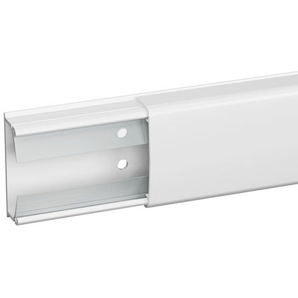 Minikanal 45x18 PVC vit kabelh (Rexel)