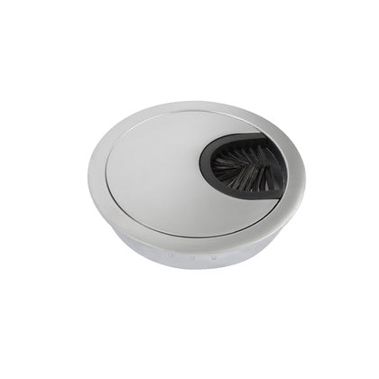 Kabelgenomföring 60mm dia- alu 1st = 2-pack (Rexel)