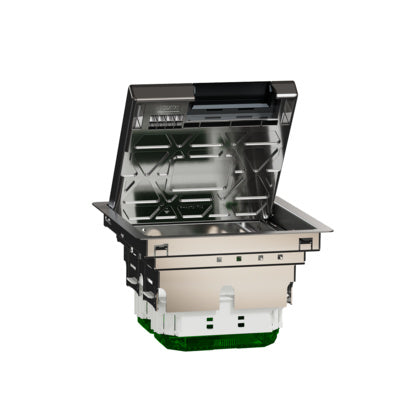 Golvbox M 4mod metall IP24 rf (Rexel)