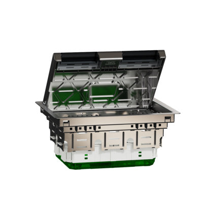 Golvbox L 8mod metall IP24 rf (Rexel)