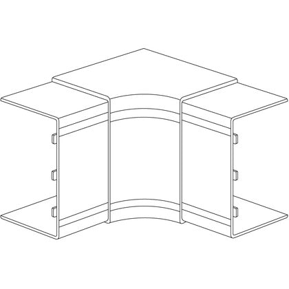 INNERHÖRN 100X60 VIT (Rexel)