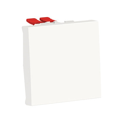 Strömställare kors 45x45mm vit (Rexel)