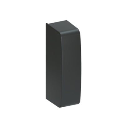 Ändstycke 25x60 Svart R9005 (Rexel)