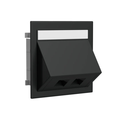 Datalock 2xKeystone bricka sv (Rexel)