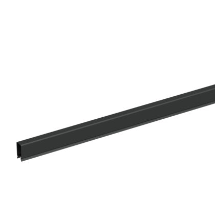 Ventilationsgaller stål svart (Rexel)