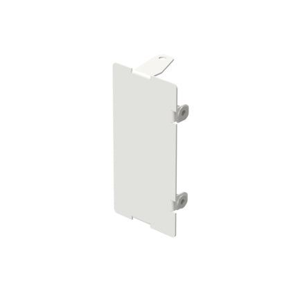 Ändstycke 120/72 alu vit (Rexel)