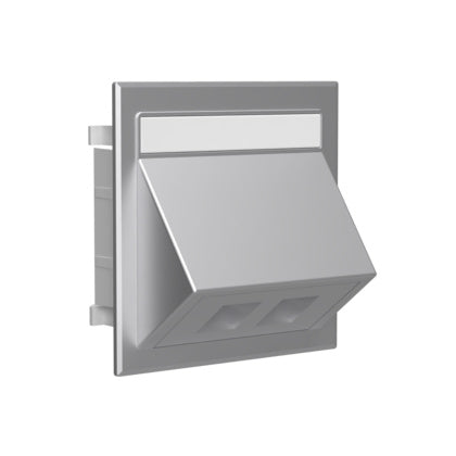 Lock vinkl RJ45 Keyst silver (Rexel)