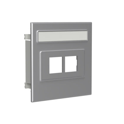 Lock rakt RJ45 Actassi silver (Rexel)