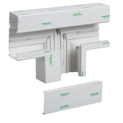 T-STYCKE UPP TEK161-3 VIT (Rexel)