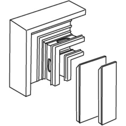 L-STYCKE UPP INKA 161-2 V (Rexel)