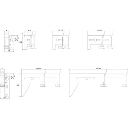 KONSOL JUSTERB TTA-TN70 (Rexel)