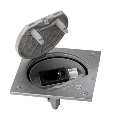 Golvbox IP66 öd el/da lås rf (Rexel)