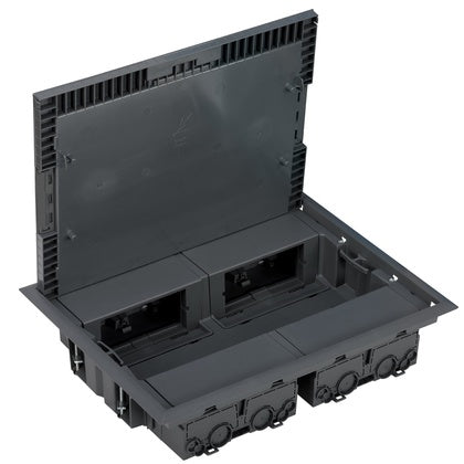 Golvbox S500 Låg inf 4 fack (Rexel)
