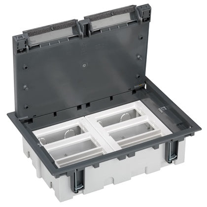 Golvbox S500 infälld 6 fack (Rexel)