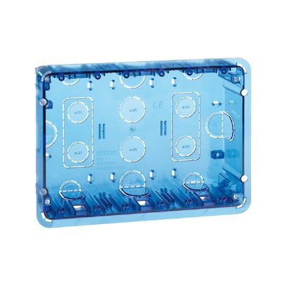 Väggbox 3-fack inbyggn box (Rexel)