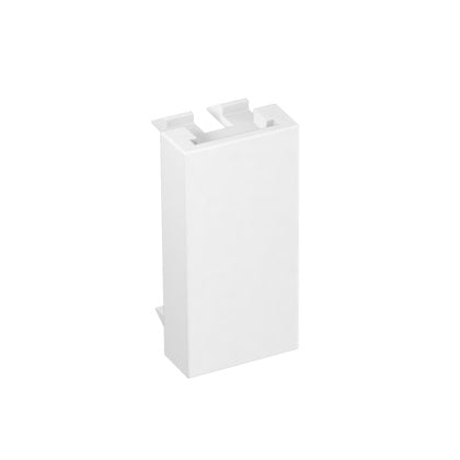 Blindskiva, 1/2 modul, vit (Rexel)