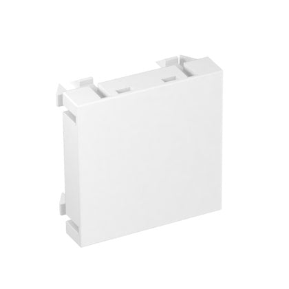 Blindskiva 1 modul, vit (Rexel)
