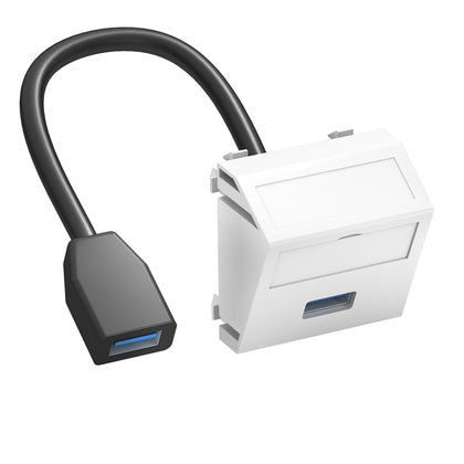 USB 2.0/3.0 uttag (Rexel)