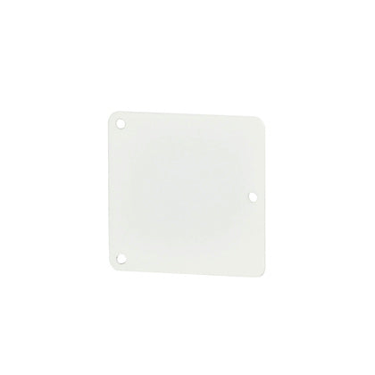 ÄNDSTYCKE 65X65MM VIT (Rexel)