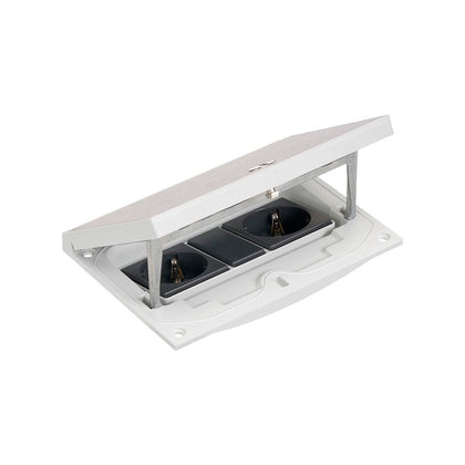 Golvbox IP66 L över 2x230V rf (Rexel)
