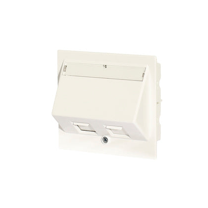 Datalock 2xRJ45 Actassi vit (Rexel)
