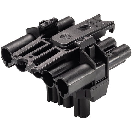 T-Fördelare 1I/2O 5P/3P sv (Rexel)