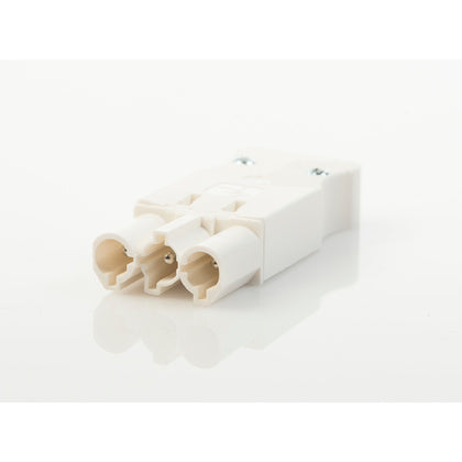 Kontakt ha 3p 2,5mm² skruv vit (Rexel)